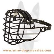 Strong Metal Wire Muzzle for winter  Strong Metal Wire Muzzle for winter